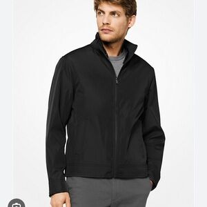 Men’s Michael Kors Black Tech Jacket Bomber windbreaker waterproof rain Jacket